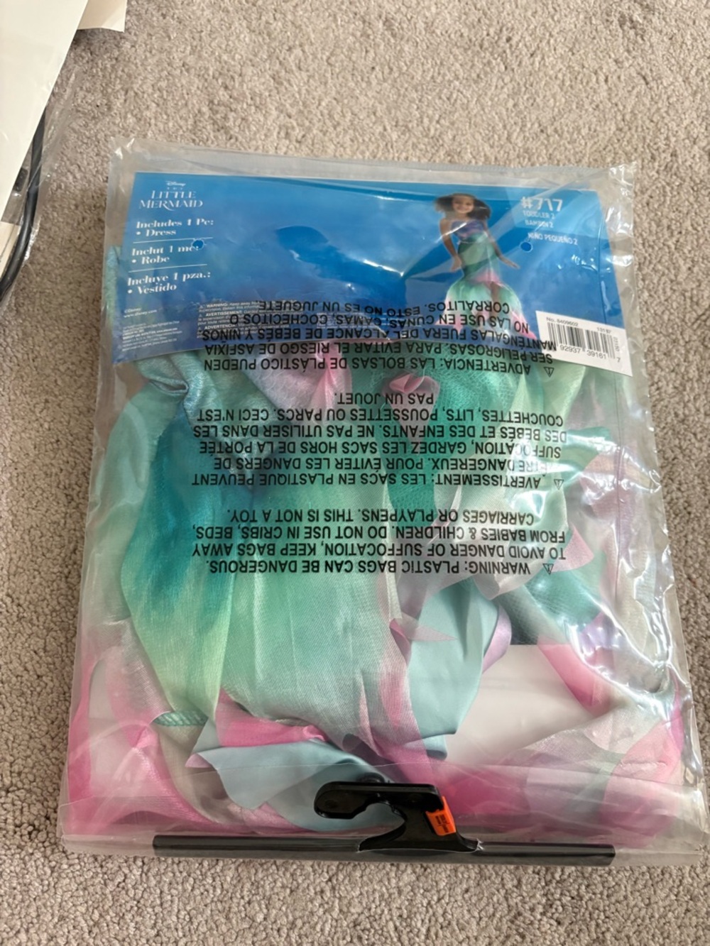 Mermaid Toddler Costume - Picture 3 of 3